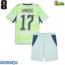 Sveits Ruben Vargas #17 Bortedraktsett Barn VM 2026 Kortermet (+ Korte bukser)